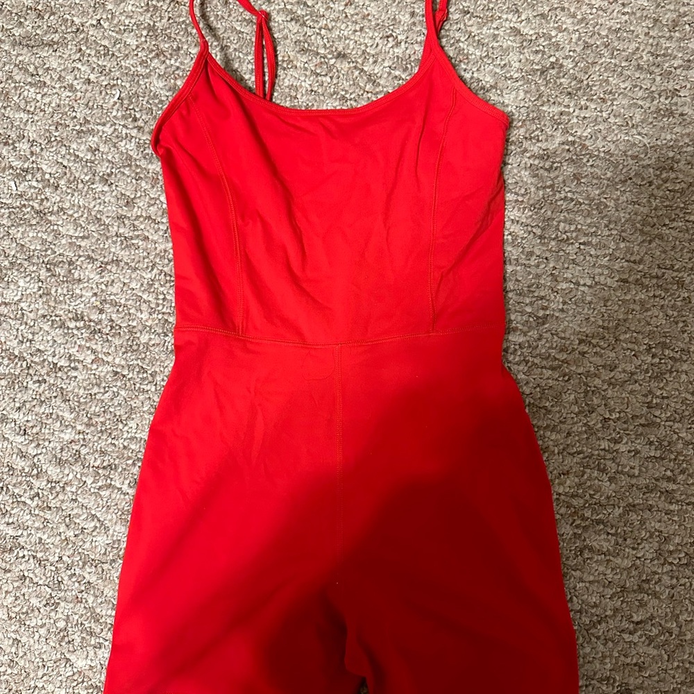 Garage Red romper